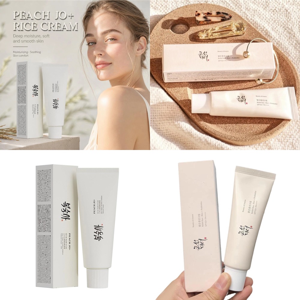 Spf 50 Sunscreen - Korean Rice Extract Sunscreen Cream SPF50+