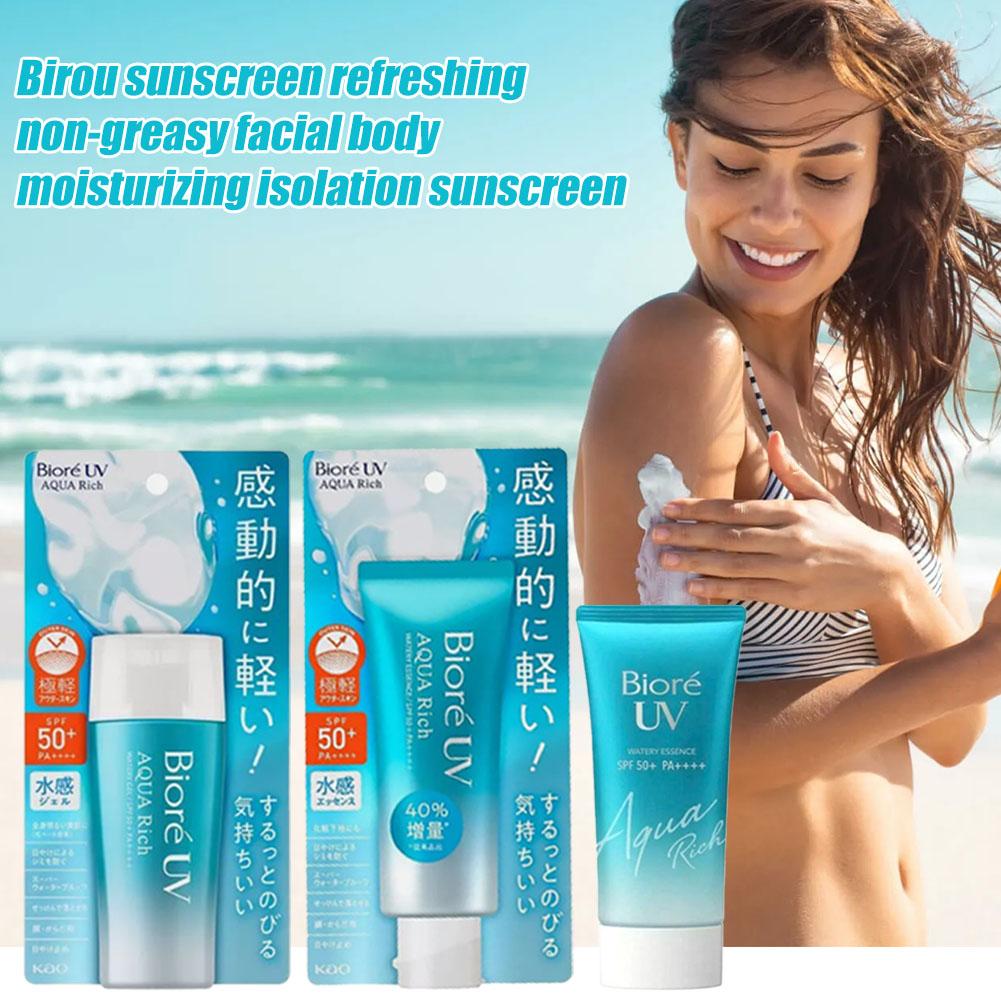 Japanese Biore UV Isolation Su - Spf 50 Sunscreen review and price