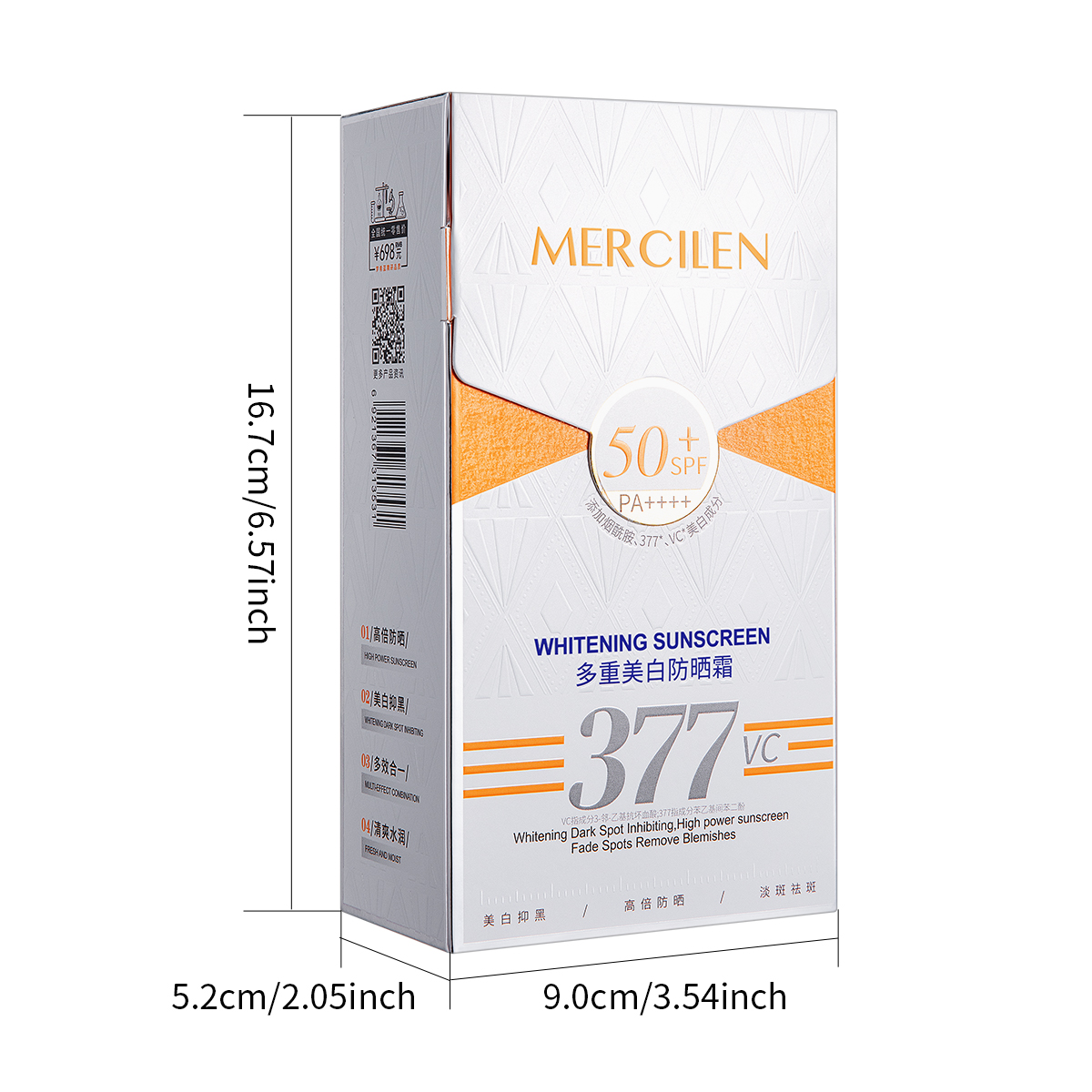 Mercilen Sunscreen 30g, Spf50+ - Spf 50 Sunscreen review and price