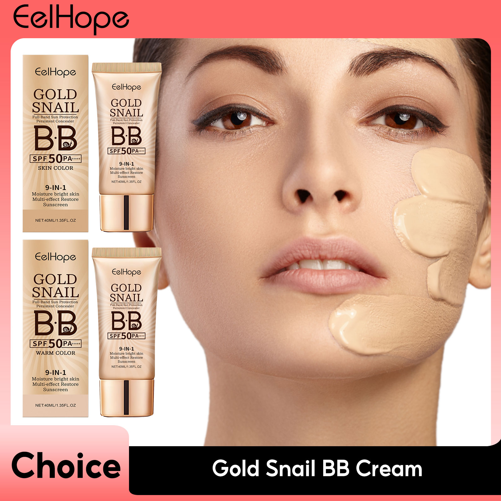 Gold Snail Sunscreen BB Cream  - Spf 50 Sunscreen review and price