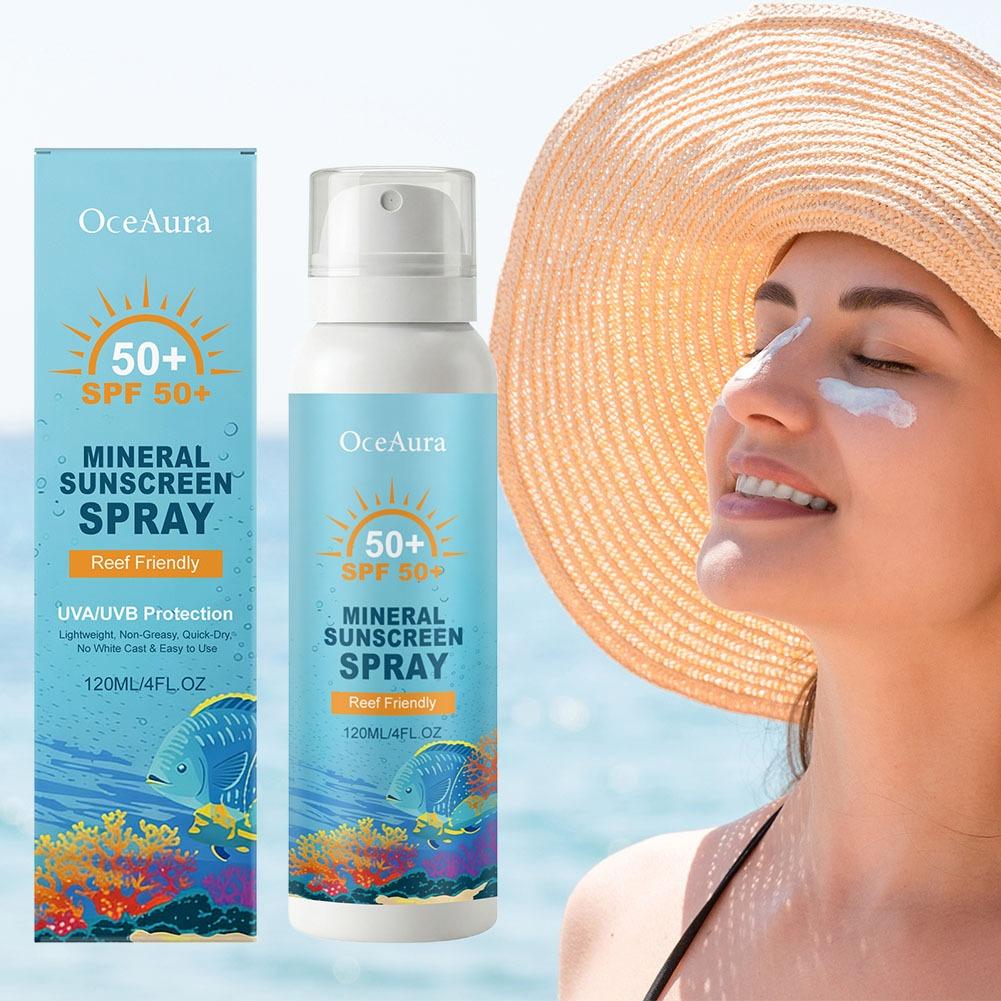 SPF50+ Sunscreen Spray Non-gre - Spf 50 Sunscreen review and price