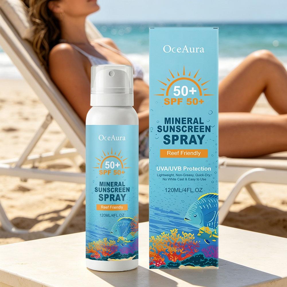 SPF50+ Sunscreen Spray Non-gre - Spf 50 Sunscreen review and price