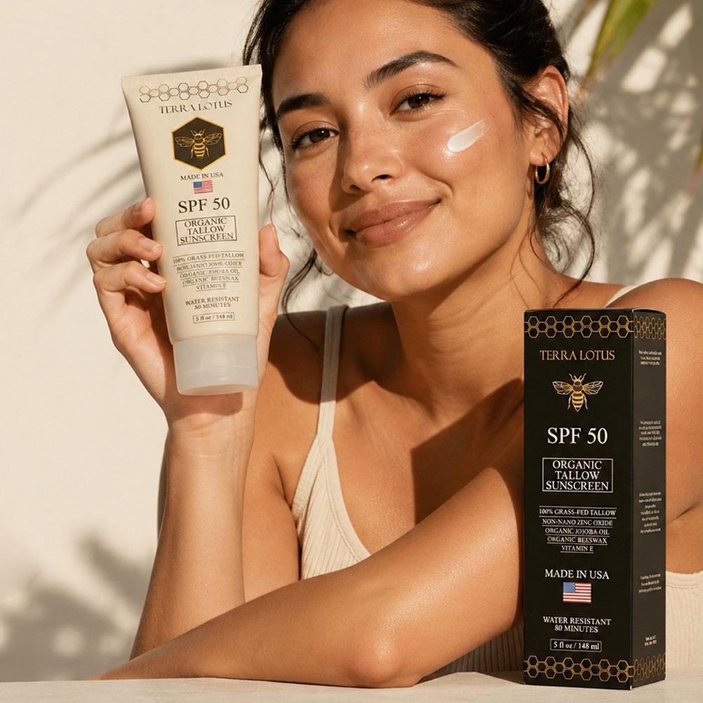Organic Tallow Sunscreen SPF 5 - Spf 50 Sunscreen review and price