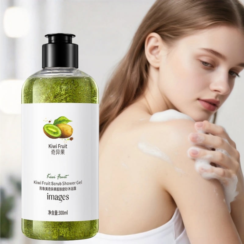 300ml Kiwi Fruit Scrub Shower  - Skincare Ingredients review and price