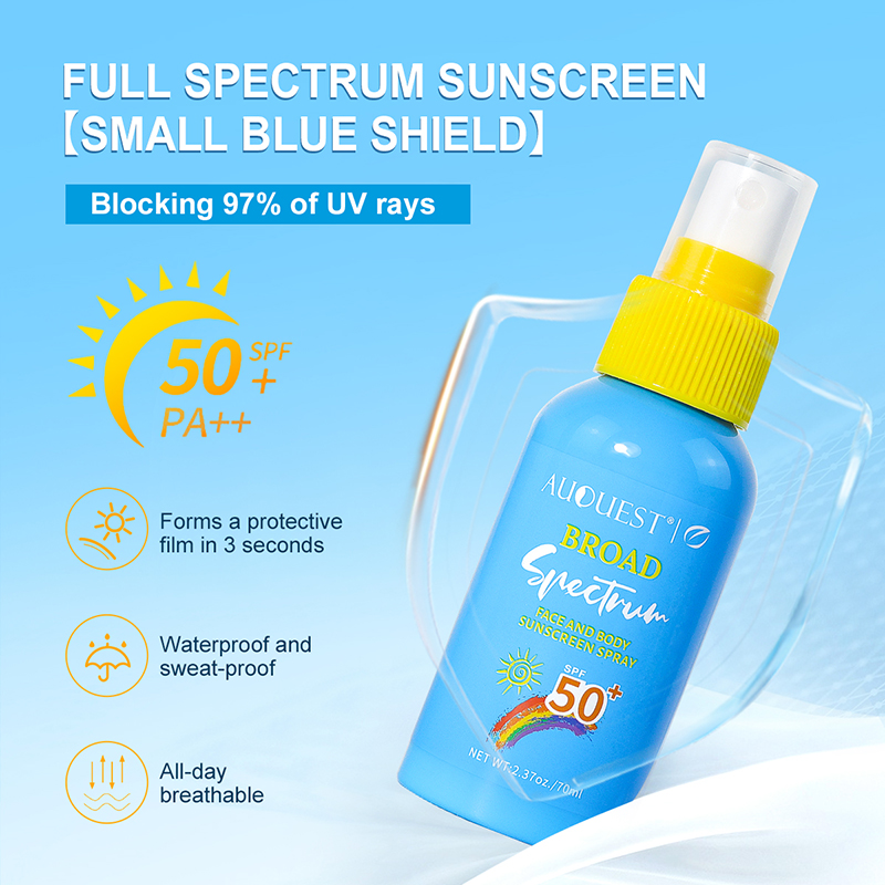 Facial & Body Sunscreen Spray  - Spf 50 Sunscreen review and price