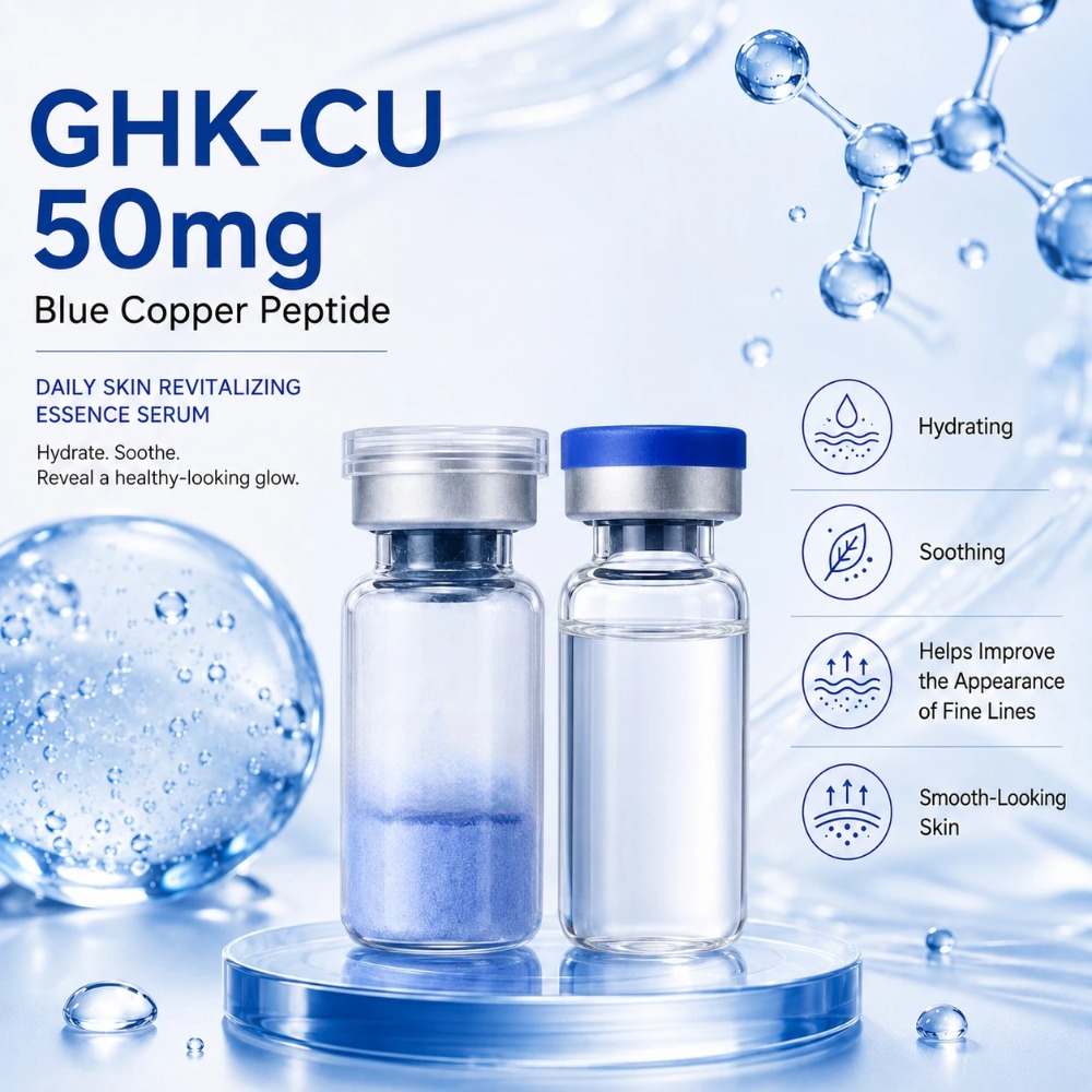 99% Purity GHK-Cu Blue Copper  - Skincare Ingredients review and price